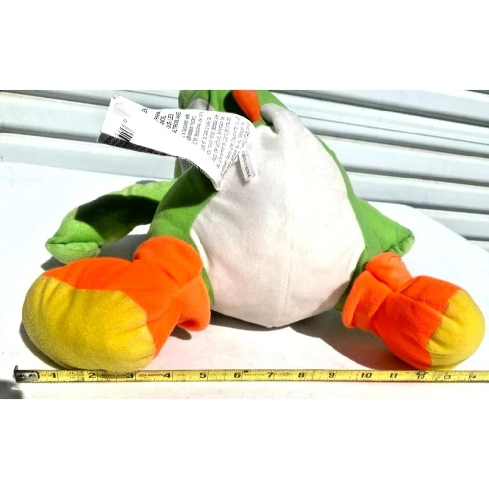 Super Mario Yoshi Plush Pillow 20” Stuffed Animal Nintendo Hidden Compartment